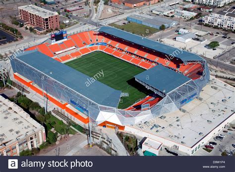 Maybe you would like to learn more about one of these? Aerial of BBVA Compass Stadium home of the MLS Houston ...