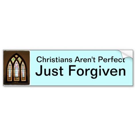 Just Forgiven Bumper Sticker Zazzle Bumper Stickers Forgiveness