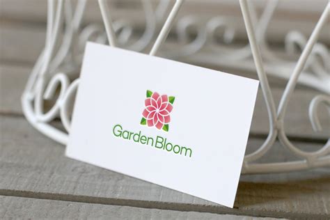 Garden Bloom Logo Branding And Logo Templates Creative Market