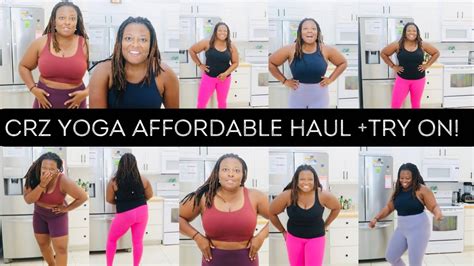 Crz Yoga Affordable Try On Haul Best Lulu Dupes 100 Pound Weight Loss Journey Youtube