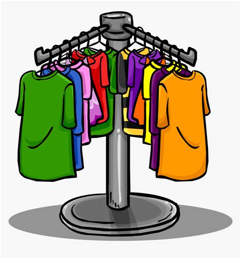 Clothing Rack Clipart Transparent Clothing Png Download Image Png