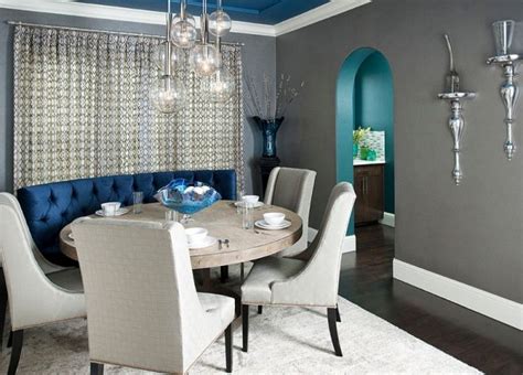 Blue Dining Rooms: 18 Exquisite Inspirations, Design Tips