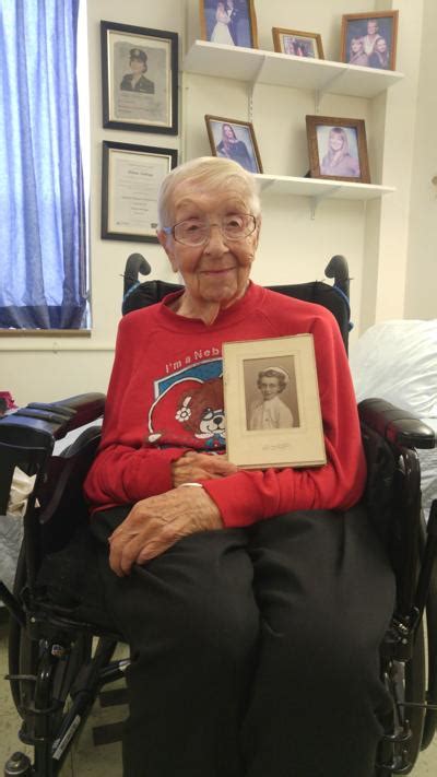 97 Year Old Wilma Kellogg Says Serving In Wwii Nurse Corps Was The