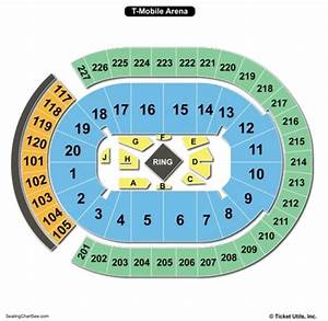 T Mobile Arena Seating Chart Seating Charts Tickets