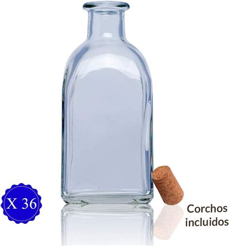 Frascas Botella Vidriotapon De Corchobotellitas De Cristal Con Corcho