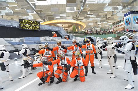 Look Walt Disney Transforms Changi Airport Into Star Wars Zone
