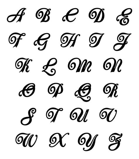 Font Styles Alphabet 20 Free Pdf Printables Printablee Font