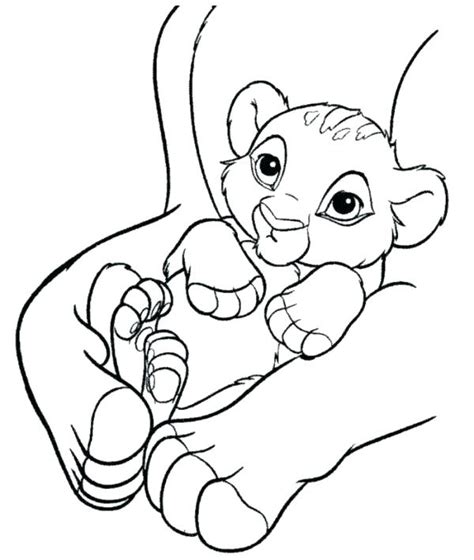 If you use it please change them! Baby Nala Coloring Pages at GetColorings.com | Free ...