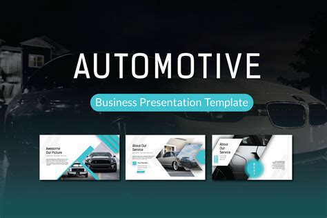 Automotive Powerpoint Presentation Templates Creative Market