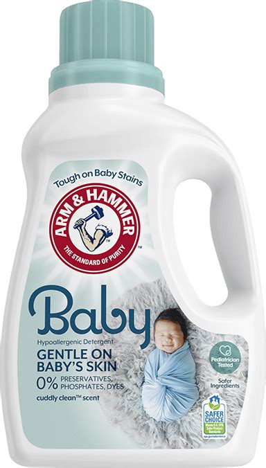 Arm And Hammer Baby Hypoallergenic Liquid Laundry Detergent For Newborns