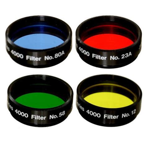 Meade Filters Series 4000 Color Filter Set 125