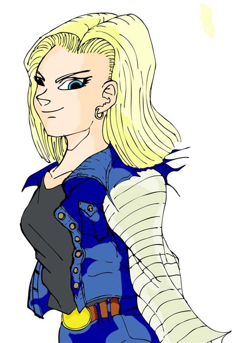 Dragon Ball Z Android 18 By Jerome13001 On Deviantart
