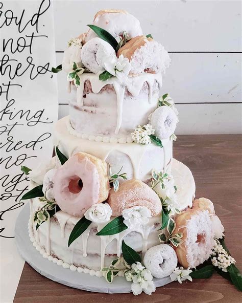 24 Doughnut Cakes For Any Wedding Style