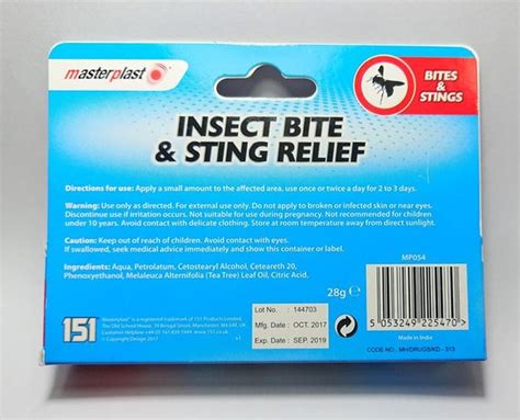 Jual Masterplast Insect Bite Sting Relief Salep Gigitan Serangga Di
