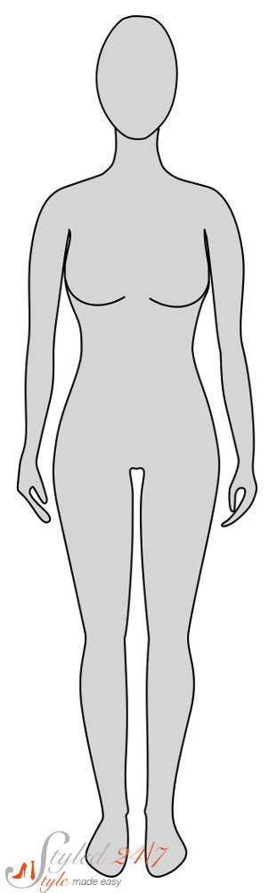 Outline the body structure of the figure you are about to draw. Hourglass figure - What to wear & how to dress best ...