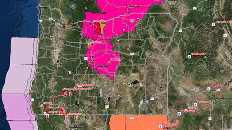 Wheres The Fire Maps Help You Track Oregon And Northwest Wildfires