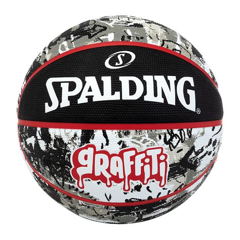 Spalding Graffiti Black Red S7 Basketball United Sports Store