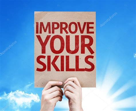 Improve Your Skills Card ⬇ Stock Photo Image By © Gustavofrazao 63169851