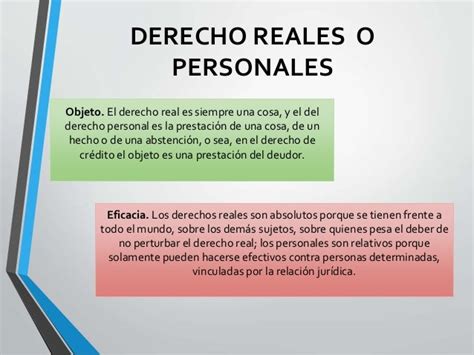 Derechos Reales Y Derechos Personales Prestamos Bancarios Banco Chile