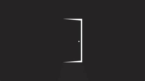 Door Minimal Dark 4k Wallpaperhd Artist Wallpapers4k Wallpapers