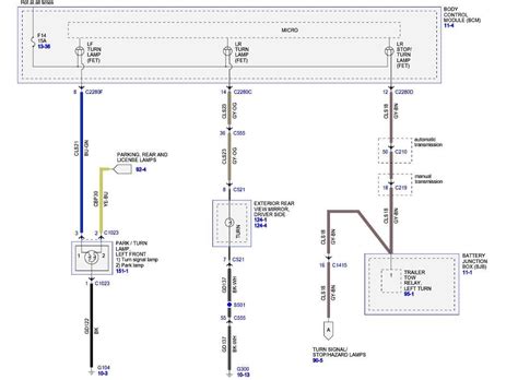 Ford F Turn Signal Wiring Diagram Wiring Diagram