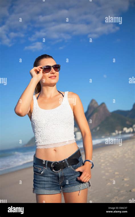 Brazilian Woman Beach Hi Res Stock Photography And Images Alamy