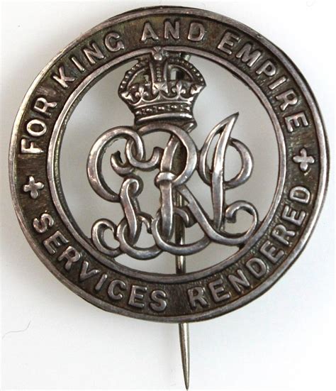 Lot Wwi Australia Silver 0925 War Badge