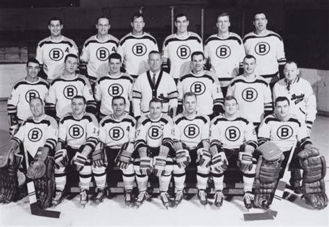Boston Bruins Team Photo 1963 Hockeygods