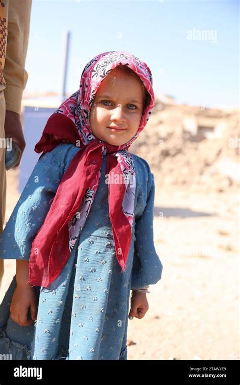 Portrait Of A Young Poor Afghan Girl In The Village Afghan Girl Kabul