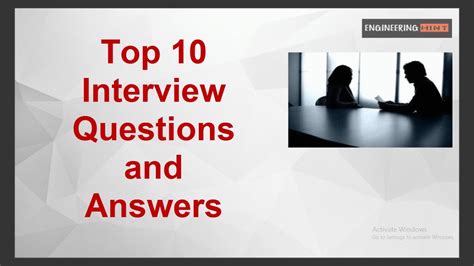 When it comes to interviewing you need to know what the best answers to interview questions are. Top 10 Interview Questions and Answers || How To Answer ...