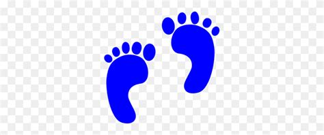 Baby Blue Footprints Clipart Ejcmxcw Image Clip Art Baby Footprint