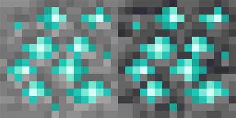 117 Styled Diamond Ores Minecraft Texture Pack