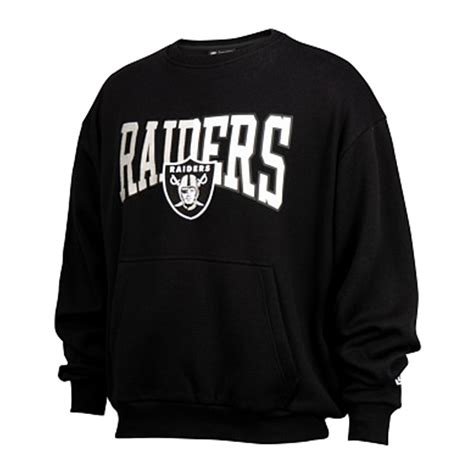 Las Vegas Raiders Half Logo Oversized Sweatshirt