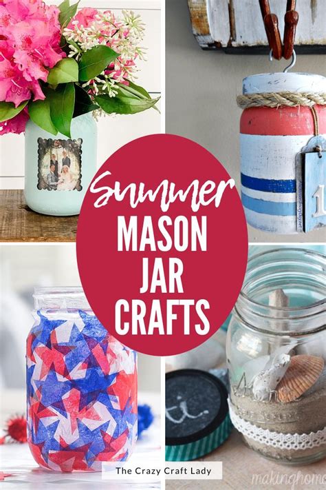 Bright And Creative My Favorite Summer Mason Jar Crafts
