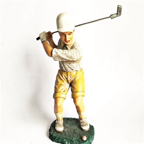 Golfer Figurine Vintage Golf Ts For Men Etsy