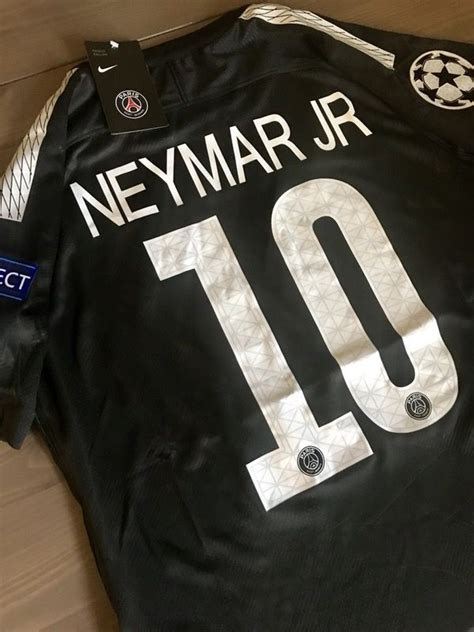 PSG away black Neymar Jr. #10 soccer jersey champions league for Sale