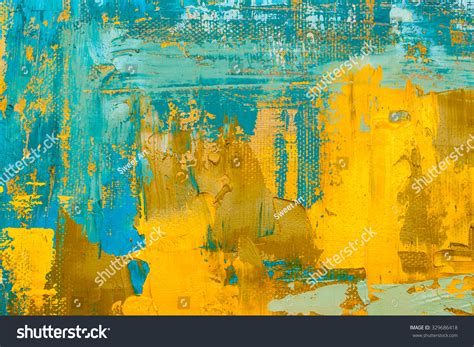 Abstract Art Background Oil Painting On Stock Illustration