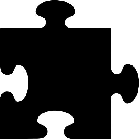 Svg Blank Puzzle Piece Free Svg Image And Icon Svg Silh