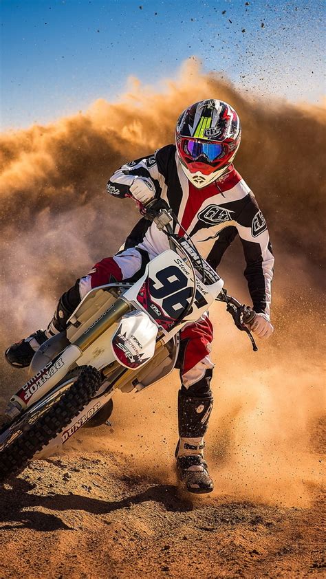Wallpaper 4k En Movimiento ~ Motocross Iphone Racing Biker Mud