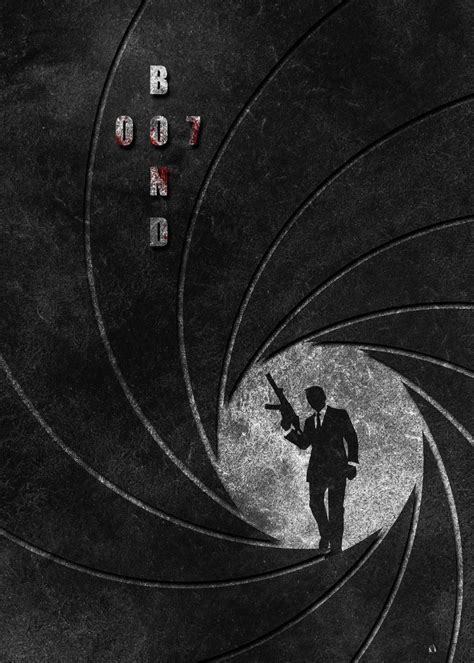 James Bond Poster By Occho Go Displate James Bond 007 James Bond