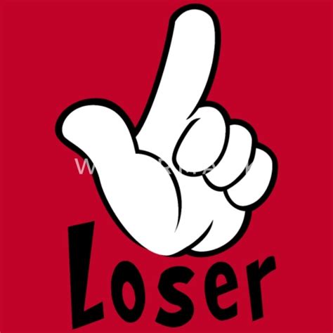 Loser Hand Sign Language Gesture Humor Mens Premium T Shirt Spreadshirt