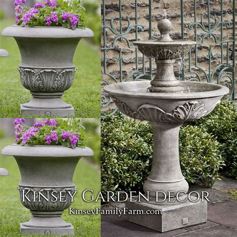 Sass & belle frida body shaped ceramic vase home decoration gift. Acanthus Fountain, Williamsburg Planters | Kinsey Garden Decor