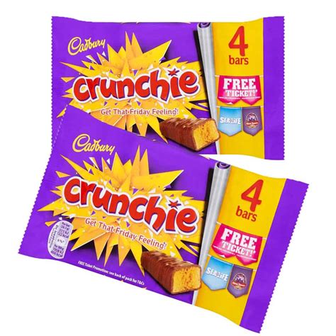 cadbury crunchie multipack 10 piece box planet candy ireland s leading online sweet shop