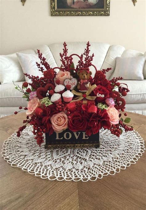 Flower Arrangement Ideas For Valentines Photos