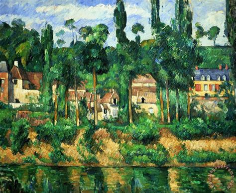 Paul Cezanne The Chateau At Medan 1879 1881 Painting The Chateau At