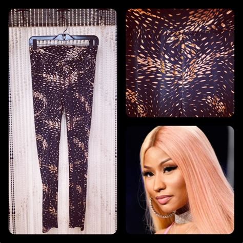 Nicki Minaj Pants And Jumpsuits 335 Nicki Minaj Metallic Copper