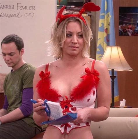 🔞bbt Valentines Day Episode Of Kaley Cuoco Nude