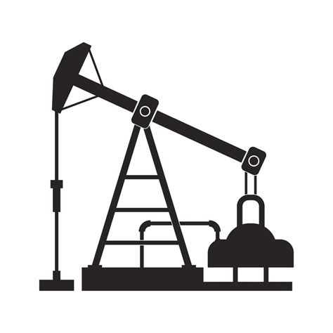 Oil Rigs Oil Industry Production Equipment Logo 22107348 Vector Art At