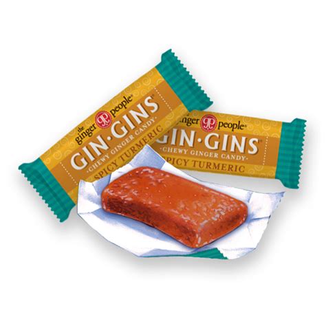 Gin Gins® Spicy Turmeric Ginger Chews The Ginger People