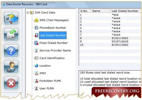 Sim cards these days fall into three sizes and these are: Sim Card Data Recovery Software Free Download - SoftCroco